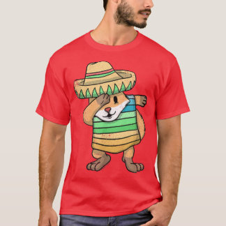 Camiseta Dabbing Meican Fo Cinco De Mayo Vintage