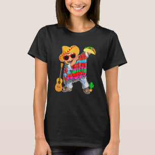 Camiseta Dabbing mexicano Poncho Cinco De Mayo Men Sombrero