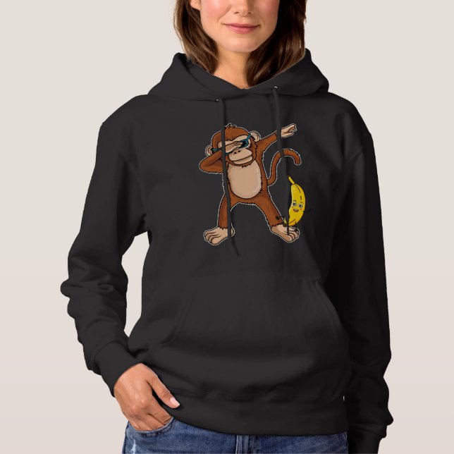 Camiseta Dabbing Monkey  Dab Dance Monkey (Frente)