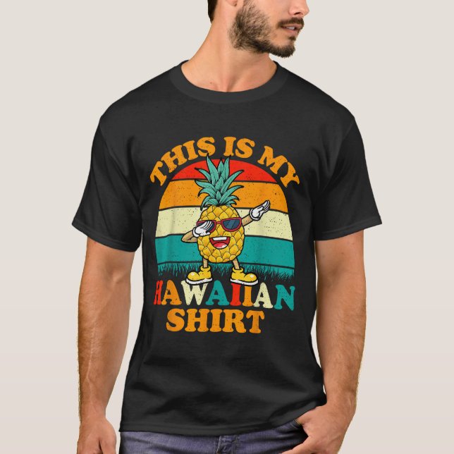 Camiseta Dabbing Ne This Is My Hawaiian Shirts For Women  (Frente)