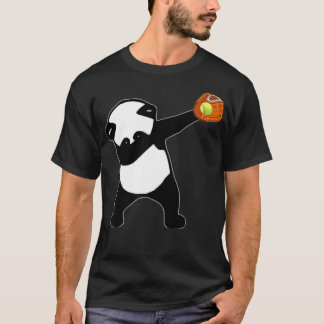 Camiseta Dabbing Panda Bear Sofball Beball Glove Sport P