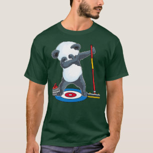Camiseta Dabbing Panda curler gelado Esporte panda