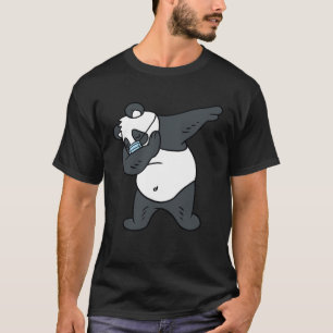 Camiseta Dabbing Panda Face Mask Panda