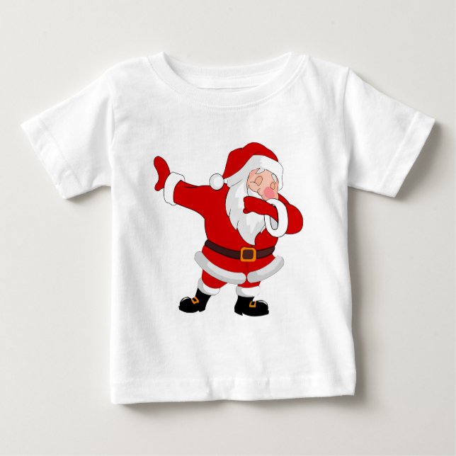 Camiseta Dabbing Papai Noel Natal (Frente)