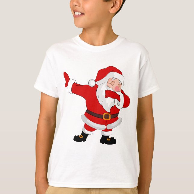 Camiseta Dabbing Papai Noel Natal (Frente)