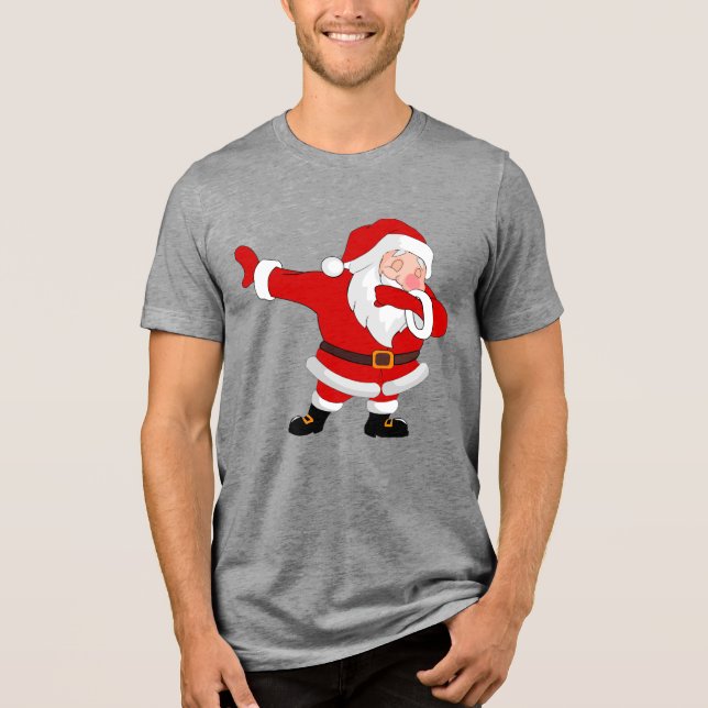 Camiseta Dabbing Papai Noel Natal (Frente)