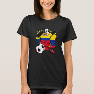 Camiseta Dabbing Penguin Colombia Soccer Fans Jersey Shoba