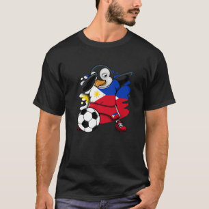Camiseta Dabbing Penguin Filipinas Soccer Fans Jersey Fla