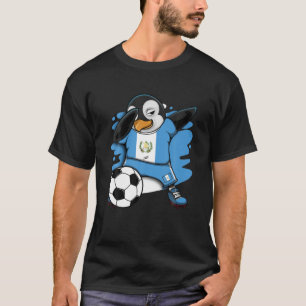 Camiseta Dabbing Penguin Guatemala Soccer Fans Jersey