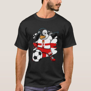 Camiseta Dabbing Penguin Ireland Norte Soccer Fans Jerse