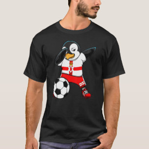 Camiseta Dabbing Penguin Ireland Norte Soccer Fans Jerse
