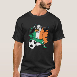 Camiseta Dabbing Penguin Ireland Soccer Fans Jersey