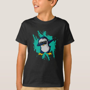 Camiseta Dabbing Pinguin Dab Fold Ice Funny Ideia Legal