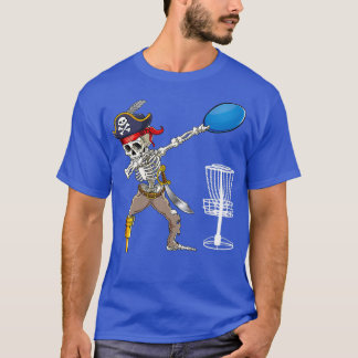 Camiseta Dabbing Pirate Skeleton Shirt Disco Legal Dom Golf