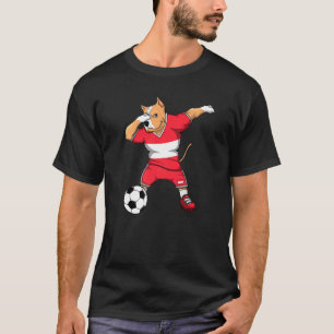 Camiseta Dabbing Pitbull Dog Austria Soccer Fans Jersey Foo