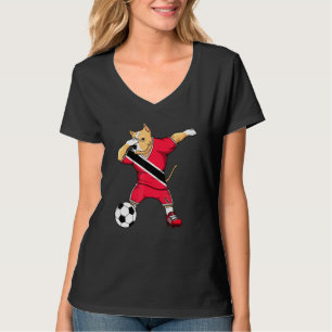 Camiseta Dabbing Pitbull Trinidad E Tobago Soccer Fãs Fo