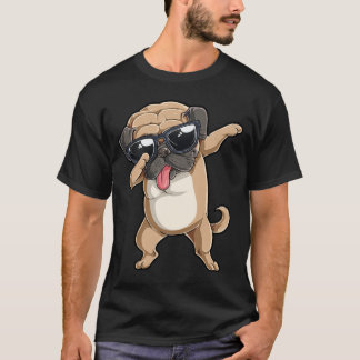 Camiseta Dabbing Pug Funny Dog Dons
