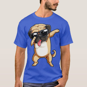 Camiseta Dabbing Pug Garcons Filtra Dab Dance Dog Puppy Lo