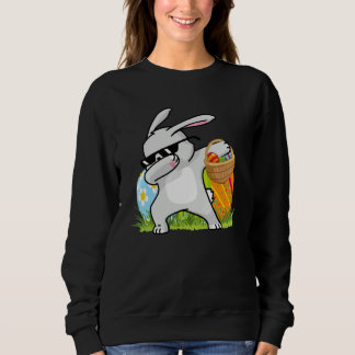 Camiseta Dabbing Rabbit Easter Day Eggs Bunny Dabbing Boys 