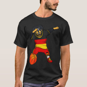 Camiseta Dabbing Rottweiler Alemanha Jersey Alemão Sketll L