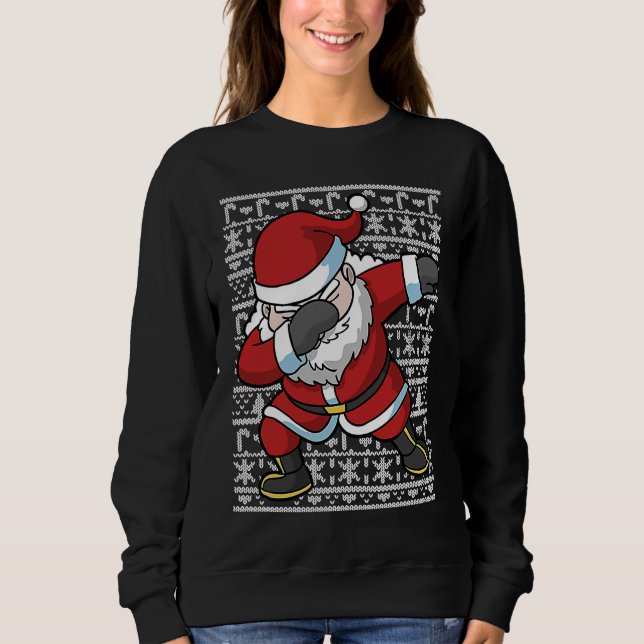 Camiseta Dabbing Santa Claus Christmas Dab Men Women Boys K (Frente)