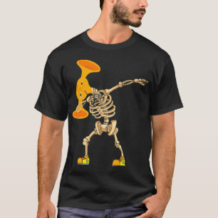 Camiseta Dabbing Siren Head Halloween Kids, Engraçado Horr