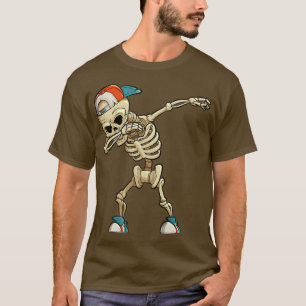 Camiseta Dabbing Skeleton Funny Dab Kids