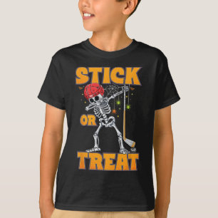 Camiseta Dabbing Skeleton Ice Halloween Costu