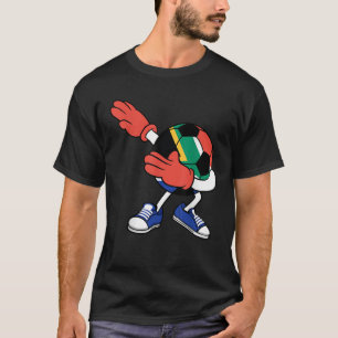 Camiseta Dabbing Soccer África do Sul Jersey África