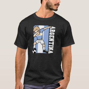 Camiseta Dabbing Soccer Boy Argentina