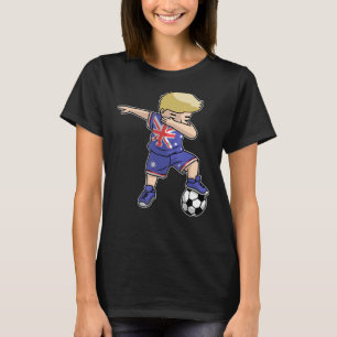 Camiseta Dabbing Soccer Boy Austrália Boot