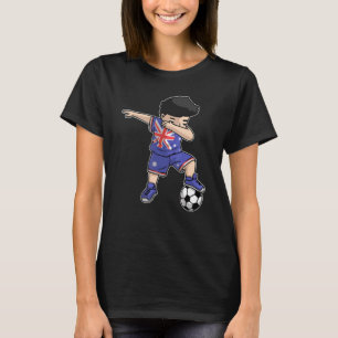Camiseta Dabbing Soccer Boy Austrália Boys Foo