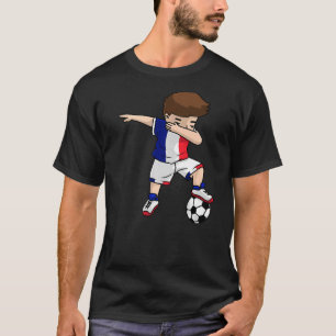 Camiseta Dabbing Soccer Boy France French Boys