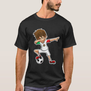 Camiseta Dabbing Soccer Boy Mexico Jersey Futebol mexicano