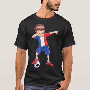 Camiseta Dabbing Soccer France Boys Men French Football