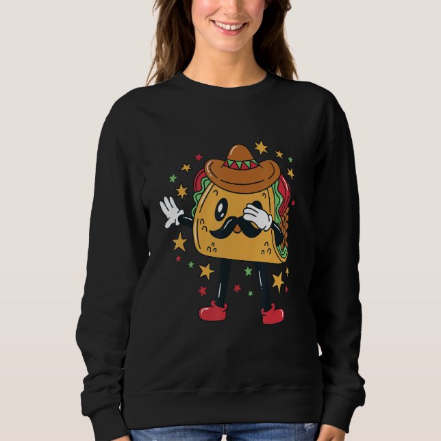 Camiseta Dabbing Taco Character (Frente)