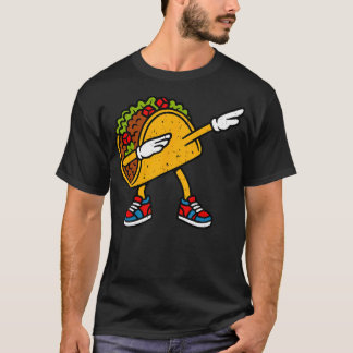 Camiseta Dabbing Taco Cinco De Mayo Comida Mexicana Amante 