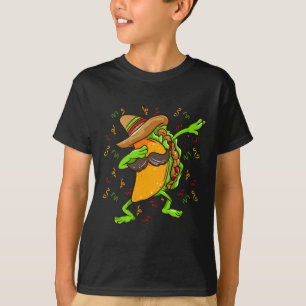 Camiseta Dabbing Taco Cinco De Mayo Festa Mexicana