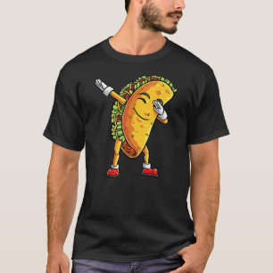 Camiseta Dabbing Taco Cinco de Mayo Funny Boys Men Mexicano