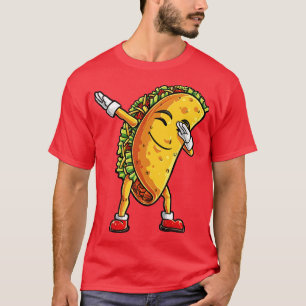Camiseta Dabbing Taco Cinco de Mayo Kids Meninos Homens Gir