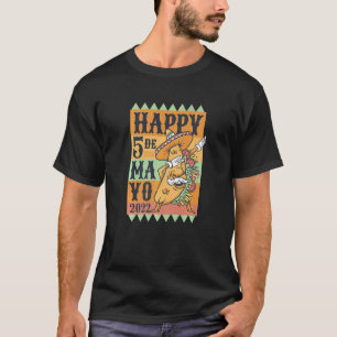 Camiseta Dabbing Taco Mexicano 5 De Mayo Vegan Comida Men