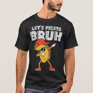 Camiseta Dabbing Tacos Bruh Cinco De Mayo Fiesta Mexicano B