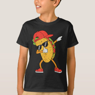 Camiseta Dabbing Tacos Dab Cinco De Mayo Mexicanos Toddl