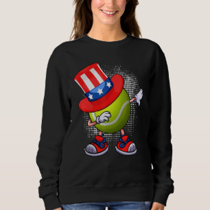 Camiseta Dabbing Tênis Ball Tio Sam Hat American Flag 4t