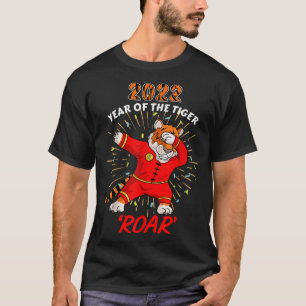 Camiseta Dabbing Tiger Kids Year of Tiger Chinese NY 2