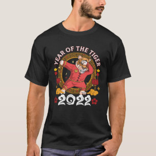 Camiseta Dabbing Tiger Year Of Tiger Happy Chinese New