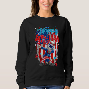 Camiseta Dabbing Tio Sam Happy 4 De Julho