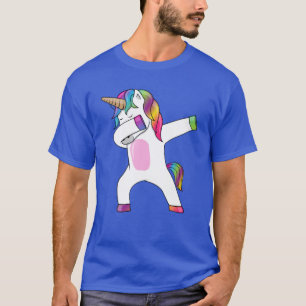 Camiseta Dabbing Unicorn - Dab Dance Rainbow Unicorn
