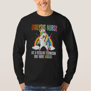 Camiseta Dabbing Unicorn Dab Dialise Enfermeira Como Um Reg