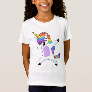 Camiseta Dabbing Unicorn - Dançando o Rainbow Unicorn Ofert